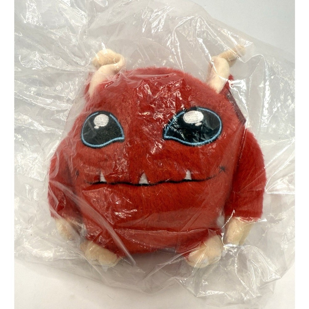 Creepsters 2 monster Chompers Plush Stuffy Red Animal Horror Comic NIB